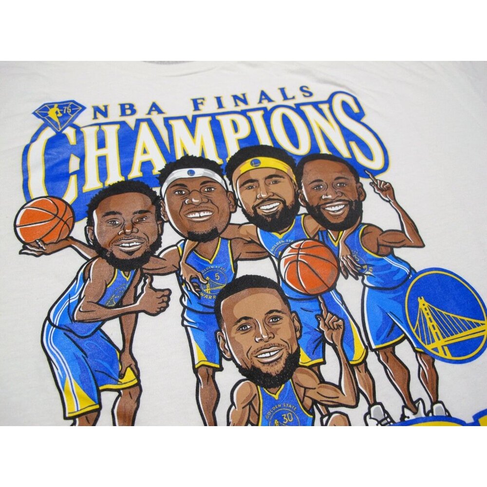 Fanatics x Golden State Warriors 2022 NBA Finals Champions t-shirt men's sz XXL